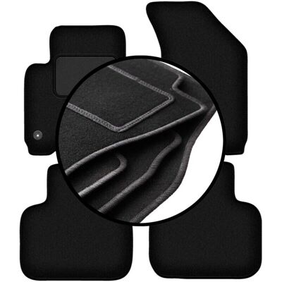 WLG - JC49 - 2007-2016 Dodge Journey - Juego de alfombrillas WLG - JC49 - 2007-2016 Dodge Journey - Juego de alfombrillas