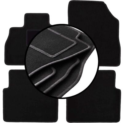 WLG - BASIC+ - Terciopelo - Renault Scenic IV - car mats WLG - BASIC+ - Terciopelo - Renault Scenic IV - car mats