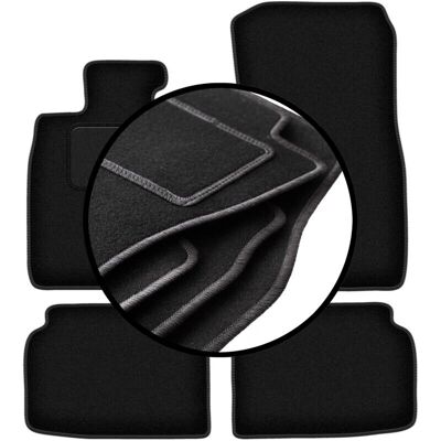 WLG - BASIC+ BMW 7 F01 - Sedán 2008-2015 - Alfombrillas WLG - BASIC+ BMW 7 F01 - Sedán 2008-2015 - Alfombrillas
