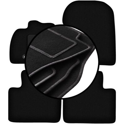 Alfombrillas de Velour WLG para Renault Zoe 2013 - Alfombrillas Alfombrillas de Velour WLG para Renault Zoe 2013 - Alfombrillas