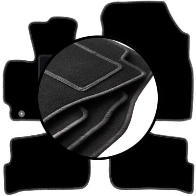 WLG - BASIC+ - Terciopelo - Juego alfombrillas - Alfombrillas WLG - BASIC+ - Terciopelo - Juego alfombrillas - Alfombrillas