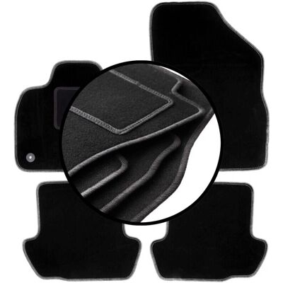 Citroën - DS5 - Velour - Juego completo - Alfombrillas Citroën - DS5 - Velour - Juego completo - Alfombrillas