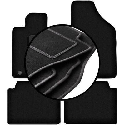 WLG - BASIC+ - Renault Safrane 1992-2000 - Alfombrillas de coche WLG - BASIC+ - Renault Safrane 1992-2000 - Alfombrillas de coche