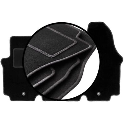 Nissan - Primastar - Terciopelo - Compatible 2001-2014 - Alfombrillas Nissan - Primastar - Terciopelo - Compatible 2001-2014 - Alfombrillas
