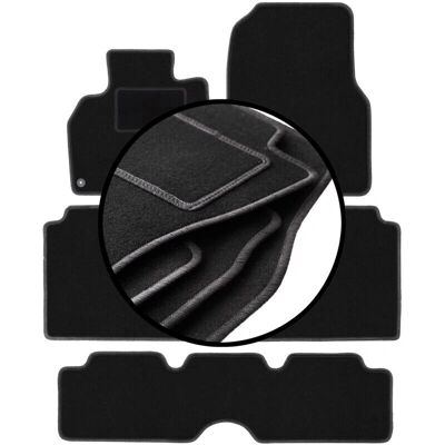 Renault Espace IV - velour - 7 plazas - Car Mats Renault Espace IV - velour - 7 plazas - Car Mats