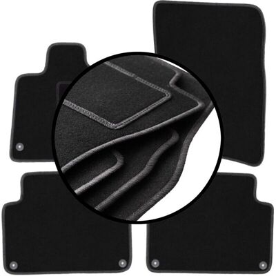 WLG - Audi Q7 I 4L - Velour - Alfombrillas WLG - Audi Q7 I 4L - Velour - Alfombrillas