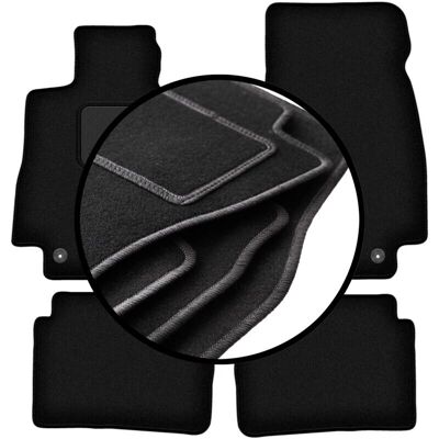 WLG - BASIC+ - Velour - Reforzado - Alfombrillas de coche WLG - BASIC+ - Velour - Reforzado - Alfombrillas de coche