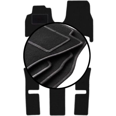 WLG - BASIC+ - Citroën C8 - Velour - Car mats WLG - BASIC+ - Citroën C8 - Velour - Car mats