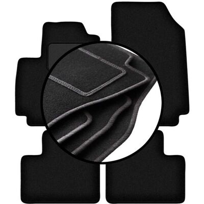 WLG - BASIC+ - Velour - Área reforzada para los pies - Car mats WLG - BASIC+ - Velour - Área reforzada para los pies - Car mats