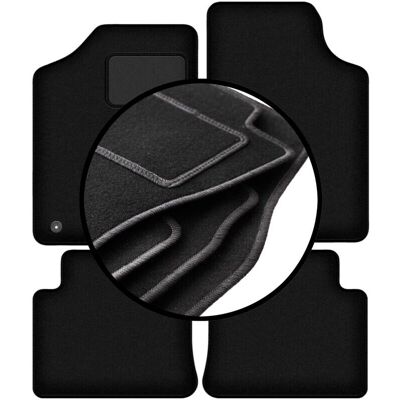 Citroën - ZX - Velour - 1991-1998 - Floor mats Citroën - ZX - Velour - 1991-1998 - Floor mats