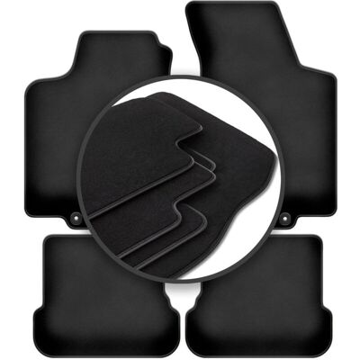 DURBAN - Golf IV Cabrio - Black - Polyamida - Car mat DURBAN - Golf IV Cabrio - Black - Polyamida - Car mat