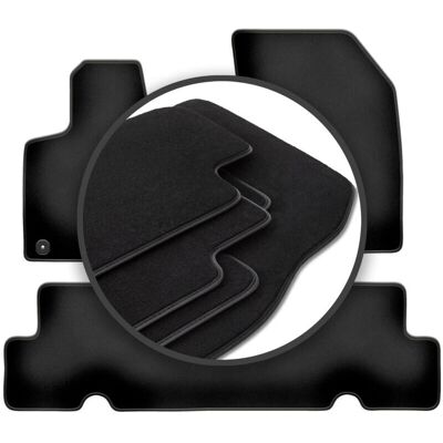 DURBAN - Citroën C4 Spacetourer 2013-2018 - Negro - Alfombrillas DURBAN - Citroën C4 Spacetourer 2013-2018 - Negro - Alfombrillas
