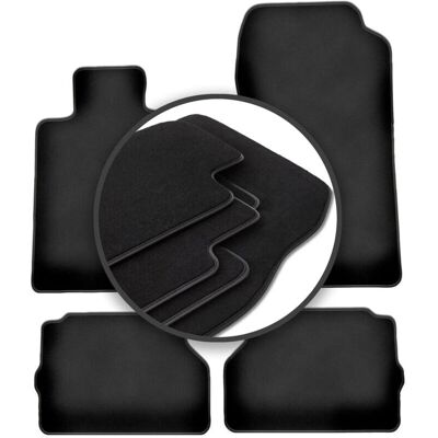 DURBAN-BLACK - C140/W140 Coupé - Negro - Premium Car Mats DURBAN-BLACK - C140/W140 Coupé - Negro - Premium Car Mats