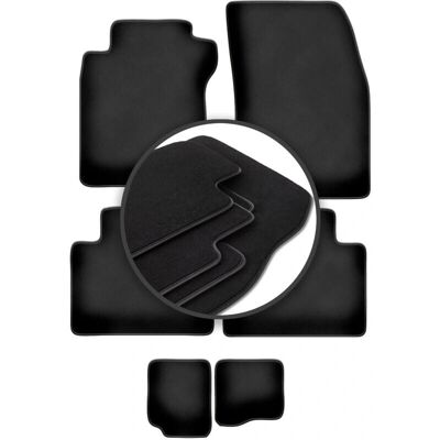 Durban - X-Trail III T32 - Negro - Poliamida - Car mats Durban - X-Trail III T32 - Negro - Poliamida - Car mats