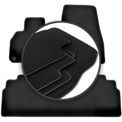 DURBAN - Renault Espace Initiale 2015- - Negro - Alfombrillas DURBAN - Renault Espace Initiale 2015- - Negro - Alfombrillas