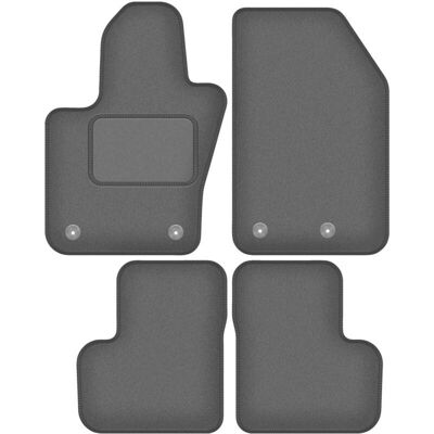 WLG-CARLUX-GRAFIET - Fiat 500X II - Grafito - Alfombrillas de coche WLG-CARLUX-GRAFIET - Fiat 500X II - Grafito - Alfombrillas de coche