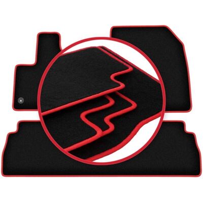 CARLUX - WLG-CARLUX-RED - Negro - Alfombrillas CARLUX - WLG-CARLUX-RED - Negro - Alfombrillas
