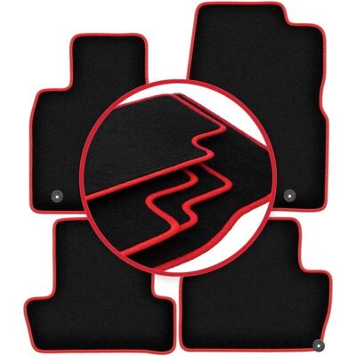 Carlux - Mazda MX-30 - Negro - Alfombrillas Carlux - Mazda MX-30 - Negro - Alfombrillas