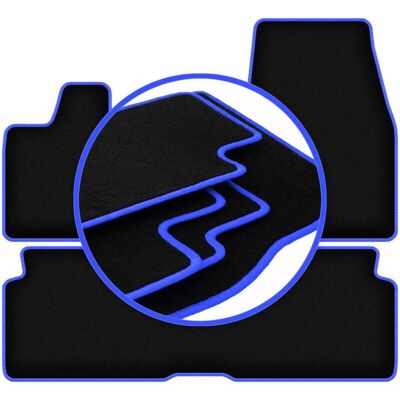 CARLUX - BMW i3 L01 - Azul - Tapetes de Coche CARLUX - BMW i3 L01 - Azul - Tapetes de Coche