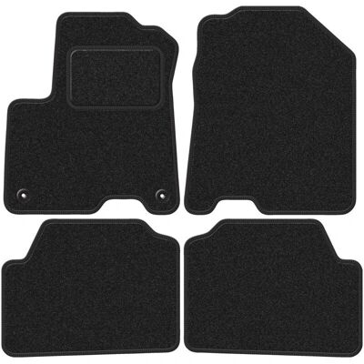 WLG-CARLUX - ANTHRA - Anthracite - Polypropylene - Alfombrillas de coche WLG-CARLUX - ANTHRA - Anthracite - Polypropylene - Alfombrillas de coche