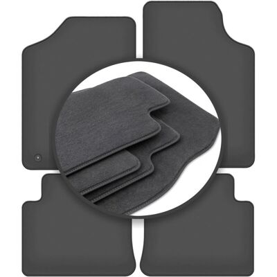 Durban - DURBAN Series - Grafito - Poliamida - Car Mats Durban - DURBAN Series - Grafito - Poliamida - Car Mats