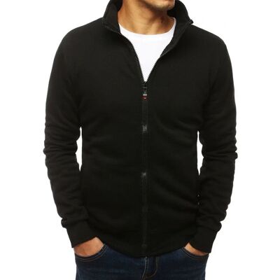 DStreet Model Unisex Černá Mikina s kapucí - Bunda s kapucí DStreet Model Unisex Černá Mikina s kapucí - Bunda s kapucí
