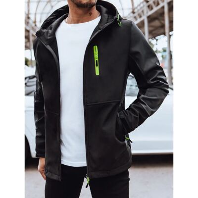 Dstreet Pánská softshellová bunda černá - XXL Dstreet Pánská softshellová bunda černá - XXL