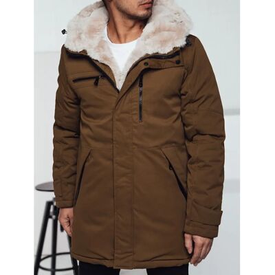 Dstreet Parka de Iarnă Bej pentru Bărbați Dstreet Parka de Iarnă Bej pentru Bărbați