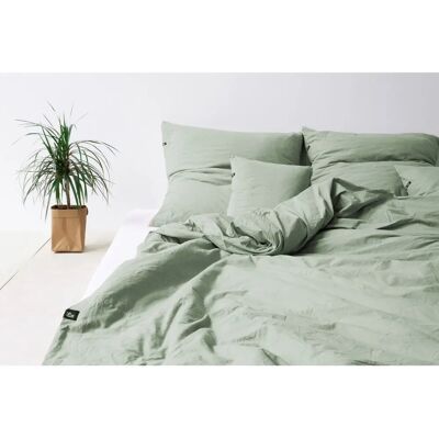 HOP DESIGN - PURE - Zielony - 160x200/70x80 - Zestawa pościeli HOP DESIGN - PURE - Zielony - 160x200/70x80 - Zestawa pościeli