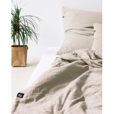 HOP DESIGN - PURE - Piaskowy - 160x200 - Zestaw pościeli HOP DESIGN - PURE - Piaskowy - 160x200 - Zestaw pościeli