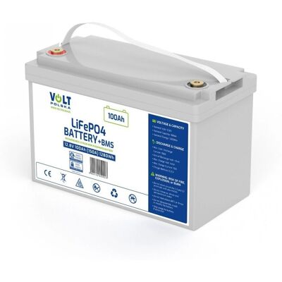 Volt Polska - Lifepo4 12.8V 100Ah Volt Polska - Lifepo4 12.8V 100Ah