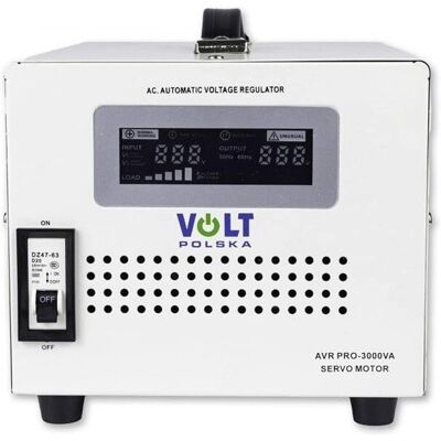Volt Polska Jännitetasoitin AVR PRO 3000VA - Stabilointilaite Volt Polska Jännitetasoitin AVR PRO 3000VA - Stabilointilaite