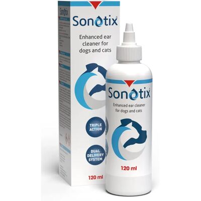 Vetoquinol Sonotix Pulitore Auricolare - 120ml Vetoquinol Sonotix Pulitore Auricolare - 120ml
