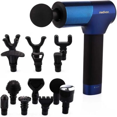 Medivon Marke ElitPulse Massagepistole - Unisex Multi-Kopf Entspannungsgerät Medivon Marke ElitPulse Massagepistole - Unisex Multi-Kopf Entspannungsgerät