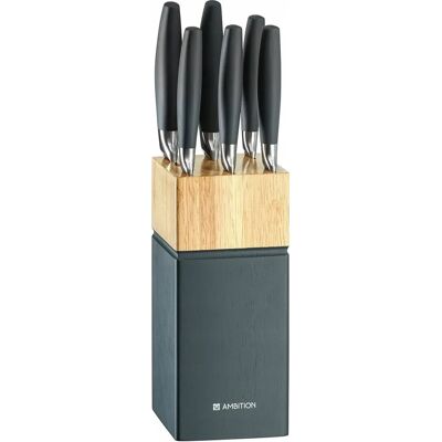 Set de cuțite de bucătărie Ambition - 7 piese gri Set de cuțite de bucătărie Ambition - 7 piese gri