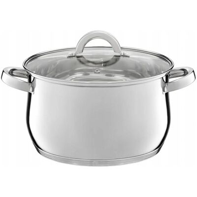 Ambition Berry Edelstahltopf 4,8L mit Glasdeckel - Kochgeschirr Ambition Berry Edelstahltopf 4,8L mit Glasdeckel - Kochgeschirr