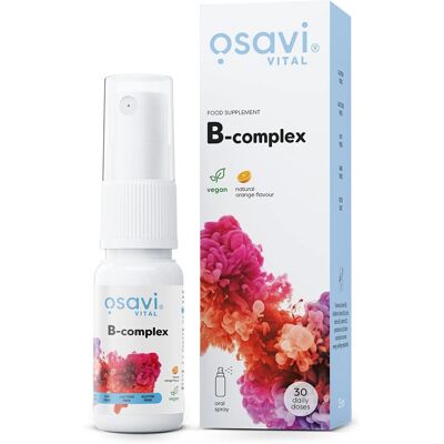 Osavi B-kompleks Spray do ust o smaku pomarańczowym - Suplement diety Osavi B-kompleks Spray do ust o smaku pomarańczowym - Suplement diety