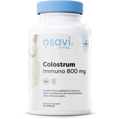 Osavi Colostrum Immuno 800mg - 60 capsules - Dietary Supplement Osavi Colostrum Immuno 800mg - 60 capsules - Dietary Supplement