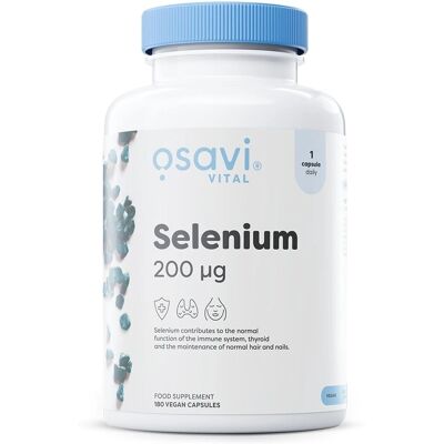Osavi Selenium 200mcg Capsules - Support Thyroid & Immunity Osavi Selenium 200mcg Capsules - Support Thyroid & Immunity