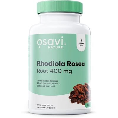 Osavi Racine de Rhodiola Rosea 400mg Capsules Végétaliennes - Soutien au Stress - Publicité Osavi Racine de Rhodiola Rosea 400mg Capsules Végétaliennes - Soutien au Stress - Publicité