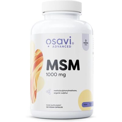 Osavi MSM 1000mg - Apoyo articulaciones y piel Osavi MSM 1000mg - Apoyo articulaciones y piel