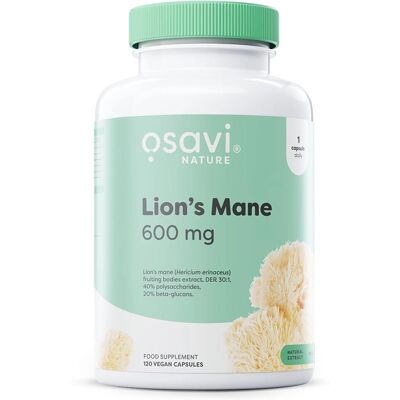 Osavi Löwenmähne 600mg Kapseln - Kognitive Unterstützung Osavi Löwenmähne 600mg Kapseln - Kognitive Unterstützung