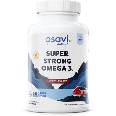 Osavi Omega 3 Softgels - 500 EPA / 250 DHA - Cuore & Cervello Osavi Omega 3 Softgels - 500 EPA / 250 DHA - Cuore & Cervello