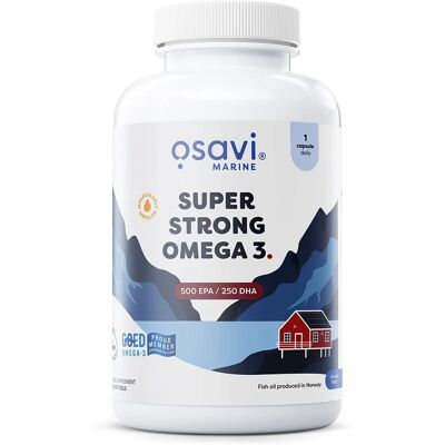 Osavi Super Strong Omega 3 - 500 EPA / 250 DHA - 180 softgels Osavi Super Strong Omega 3 - 500 EPA / 250 DHA - 180 softgels