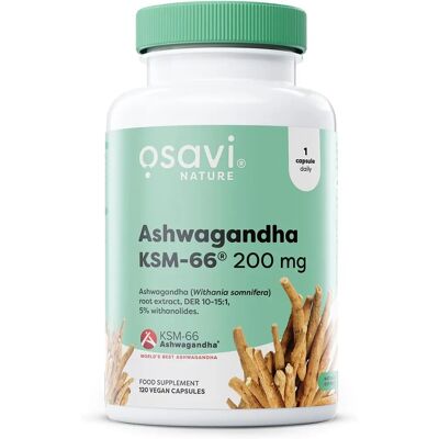 Osavi Ashwagandha KSM-66 - Capsules Végétaliennes - Réduction du Stress - Publicité Osavi Ashwagandha KSM-66 - Capsules Végétaliennes - Réduction du Stress - Publicité