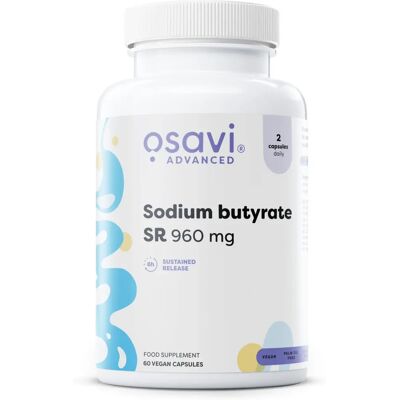 Osavi Sodium butyrate SR 960mg Capsules - Gut Health Support Osavi Sodium butyrate SR 960mg Capsules - Gut Health Support