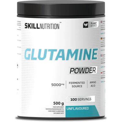 Skill Nutrition Glutamine - 500g - Supplements Skill Nutrition Glutamine - 500g - Supplements
