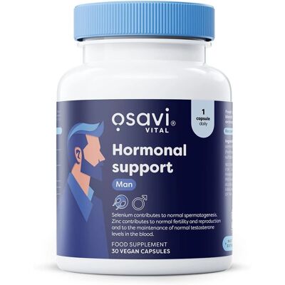 Osavi Supporto Ormonale Uomo - Capsule Vegetali - Testosterone & Fertilità Osavi Supporto Ormonale Uomo - Capsule Vegetali - Testosterone & Fertilità