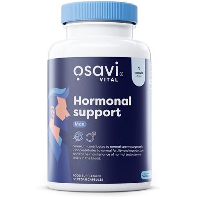 Osavi Marque Modèle - Soutien hormonal pour homme - 60 gélules - Publicité Osavi Marque Modèle - Soutien hormonal pour homme - 60 gélules - Publicité