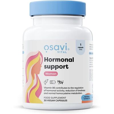 Osavi - Supporto ormonale donna - 30 capsule vegane Osavi - Supporto ormonale donna - 30 capsule vegane